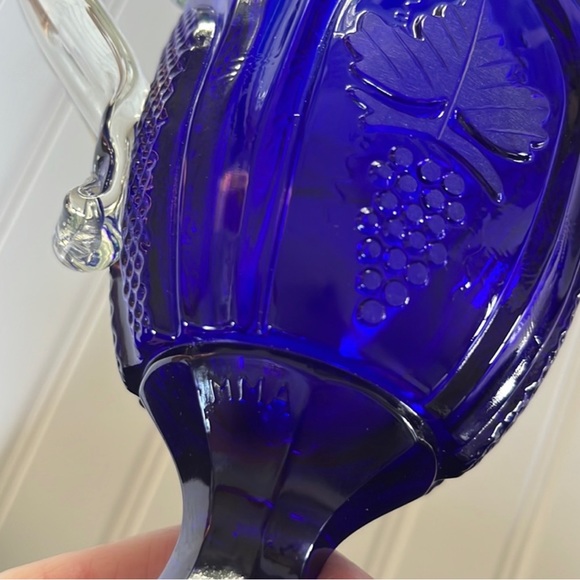 Vintage Metropolitan Museum of Art (MMA) Sugar and Creamer Bowl Grape Cluster - Picture 2 of 11